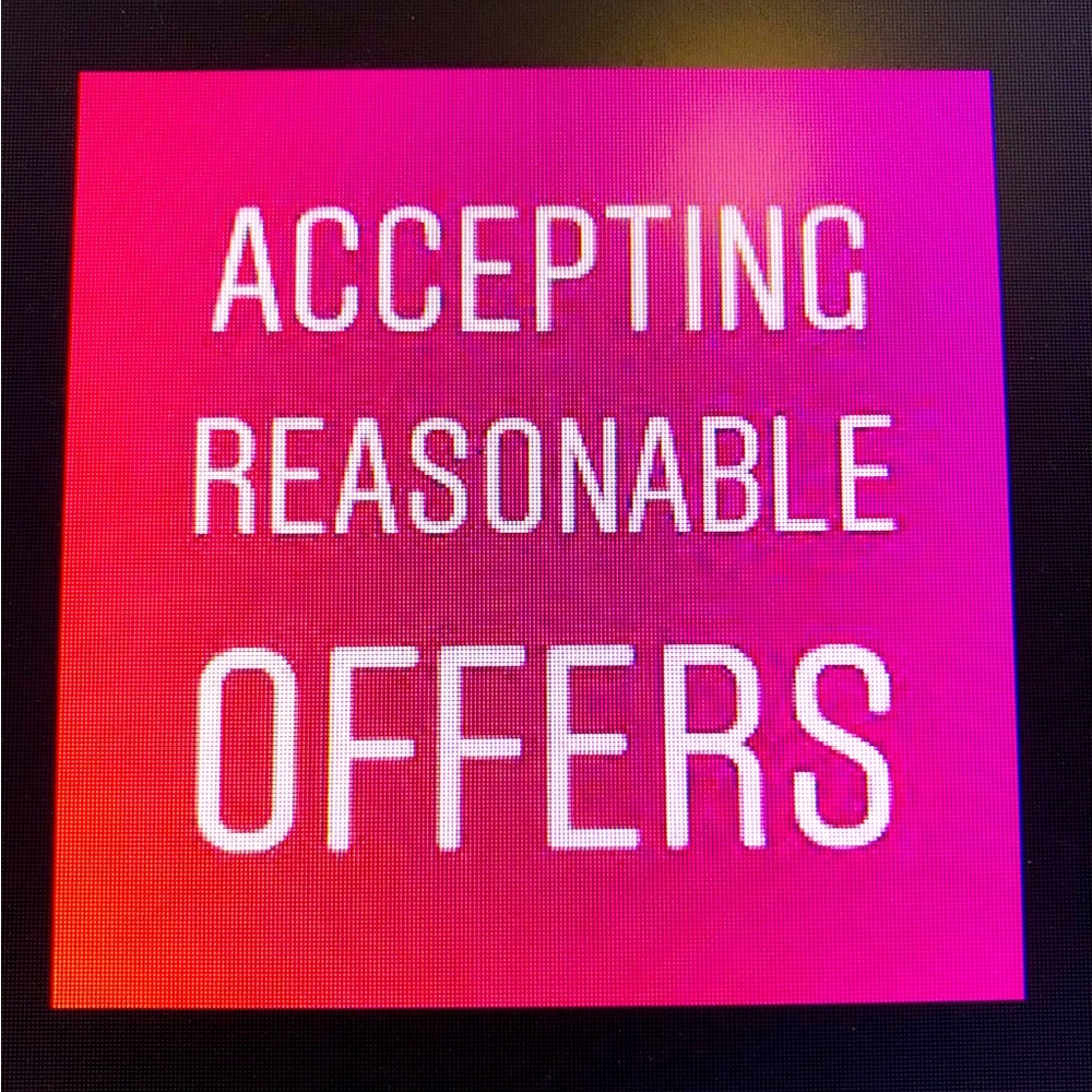 OFFERS ACCEPTED